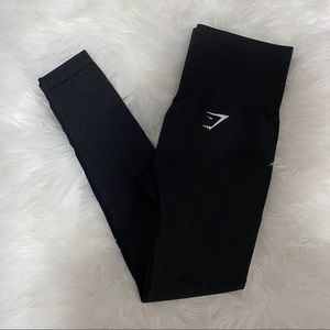 Gymshark black vital seamless